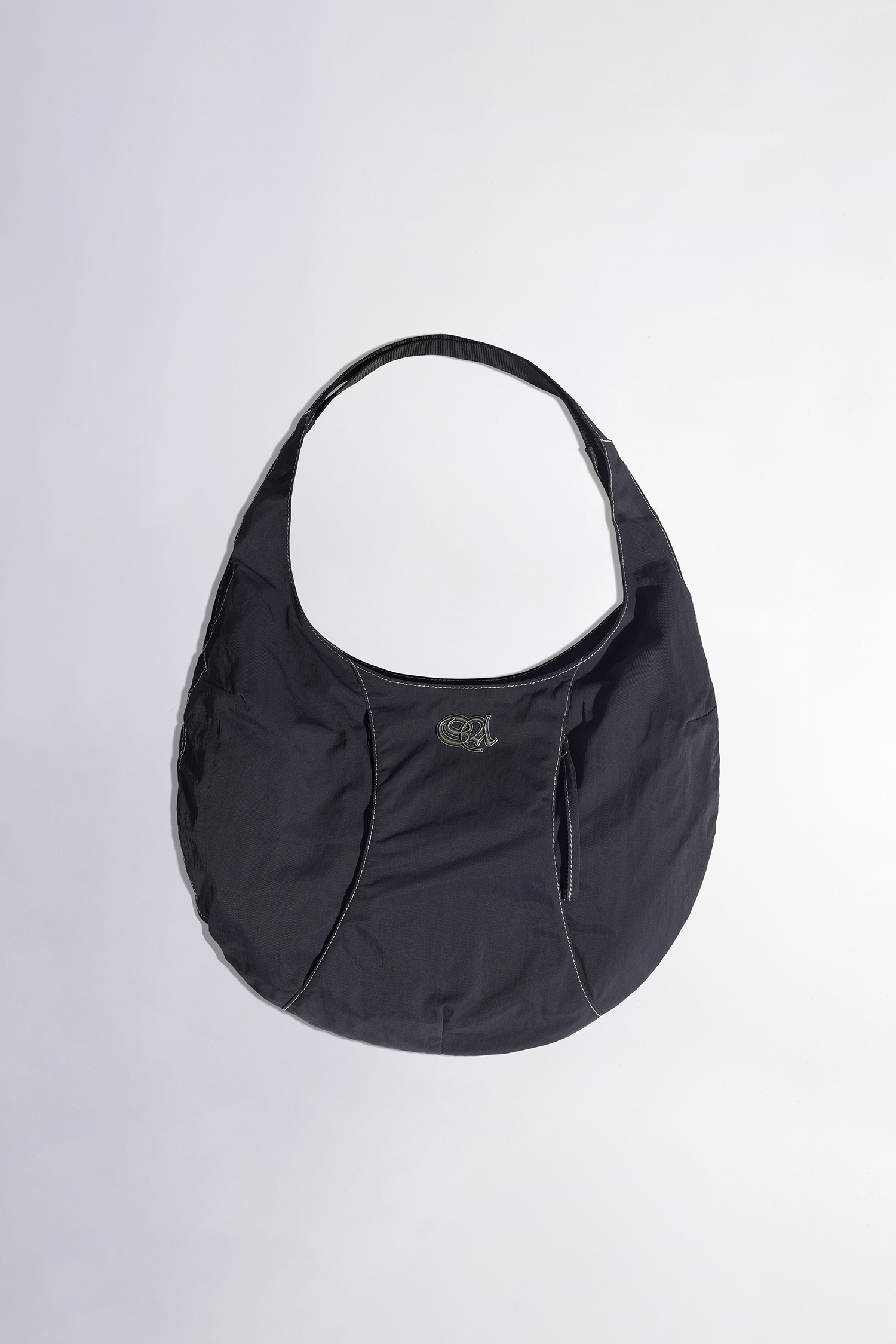 Nylon Moon Bag Charcoal