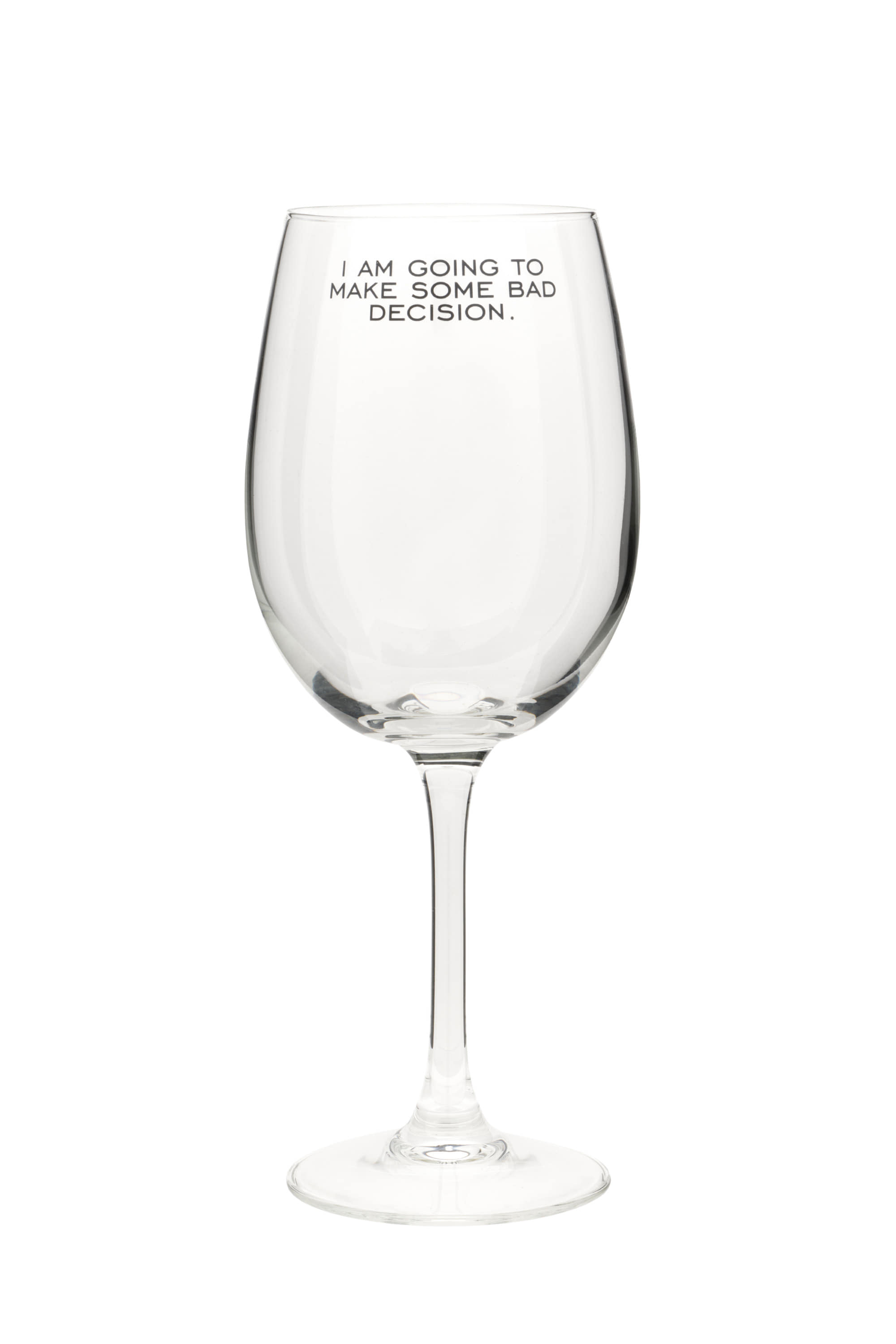 Be Sure Wine Glass Clear